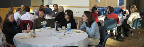 Networking at lunch